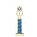 Trophies - #Soccer Vertical Star Riser B Style Trophy